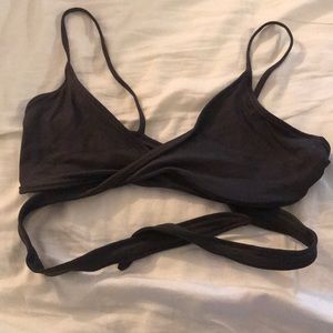 L*Space Chloe wrap top